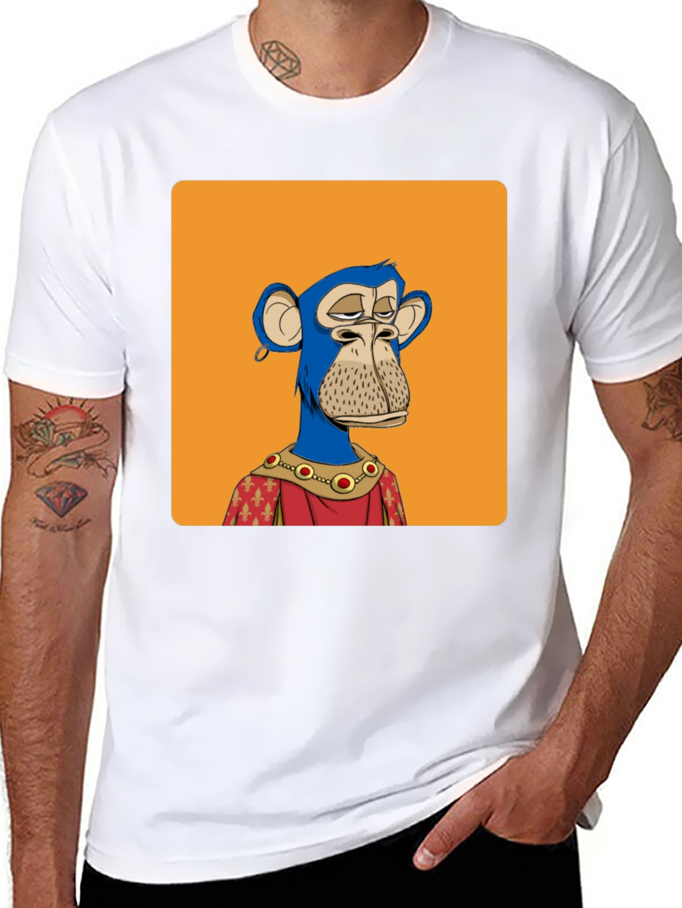 Bored Ape T-Shirt - Crypto King