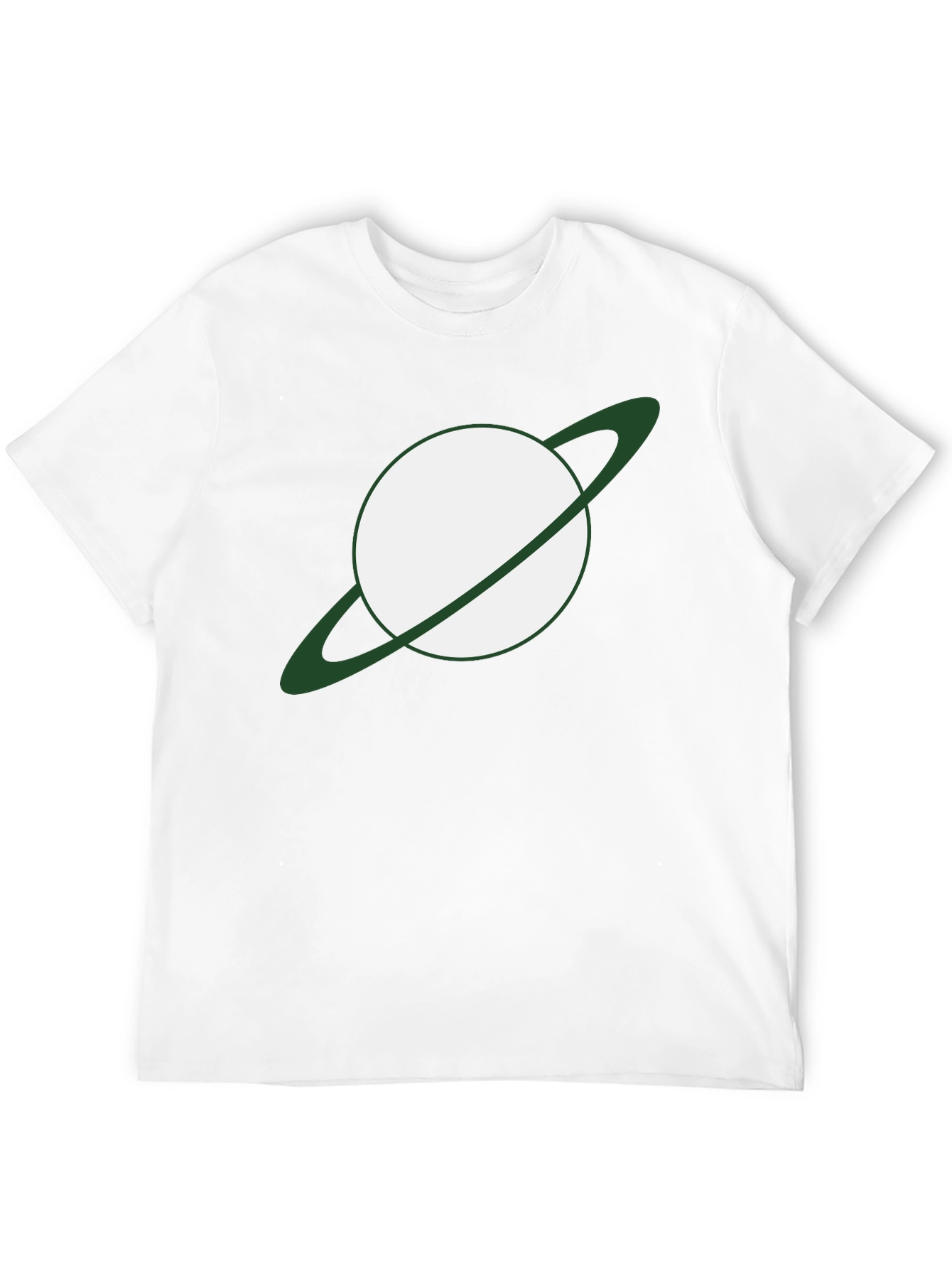 Saturn Graphic Tee - Cool Space Design
