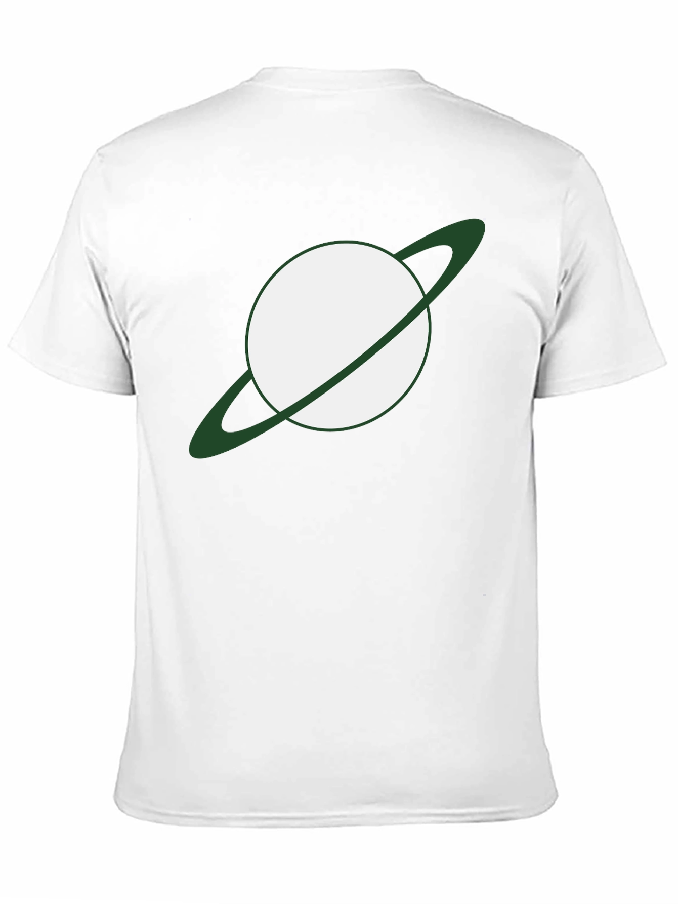 Saturn Graphic Tee - Cool Space Design