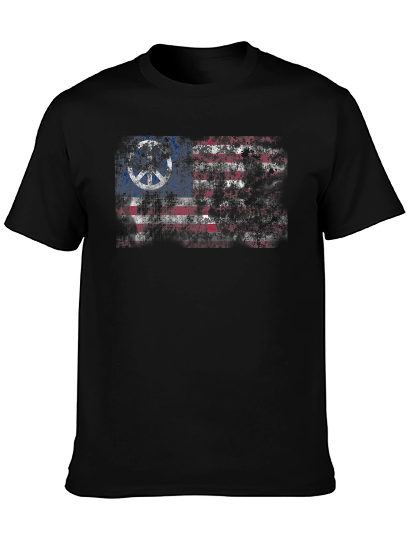 Peace Flag Graphic T-Shirt