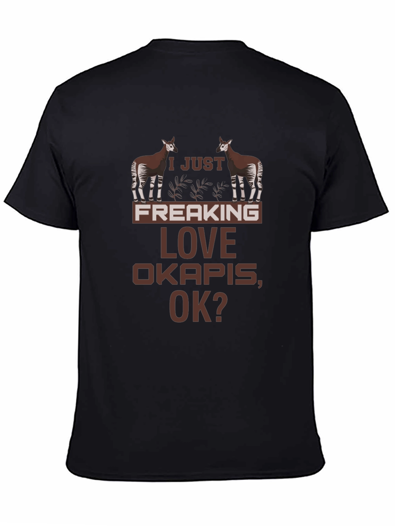 I Love Okapis Graphic T-Shirt