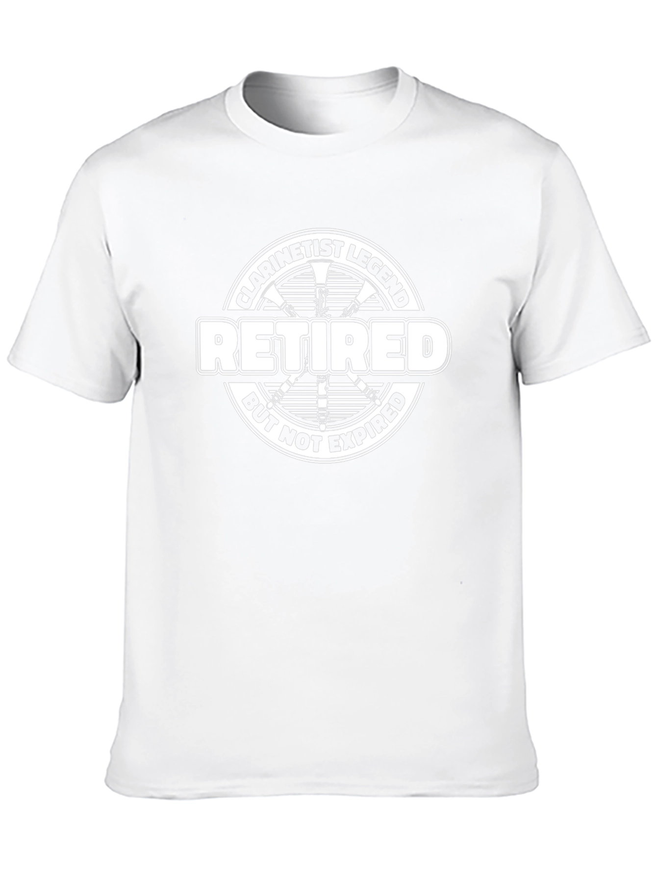 Retired Clarinetist Legend T-Shirt - But Not Expired!