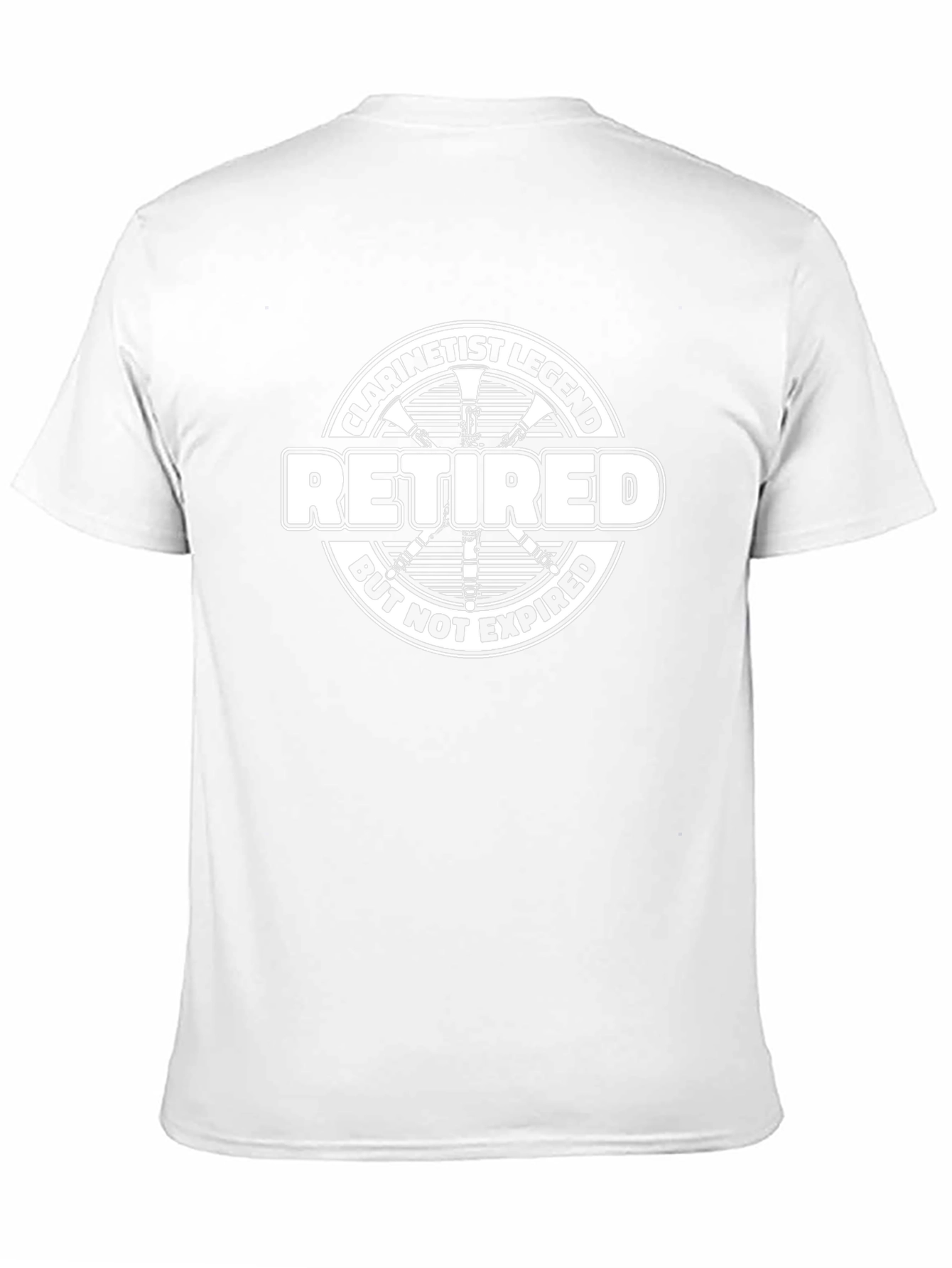 Retired Clarinetist Legend T-Shirt - But Not Expired!