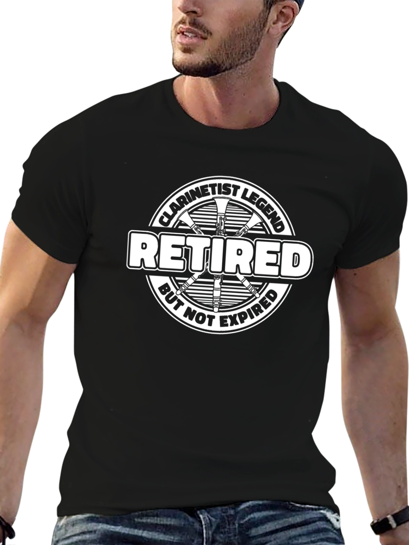 Retired Clarinetist Legend T-Shirt - But Not Expired!