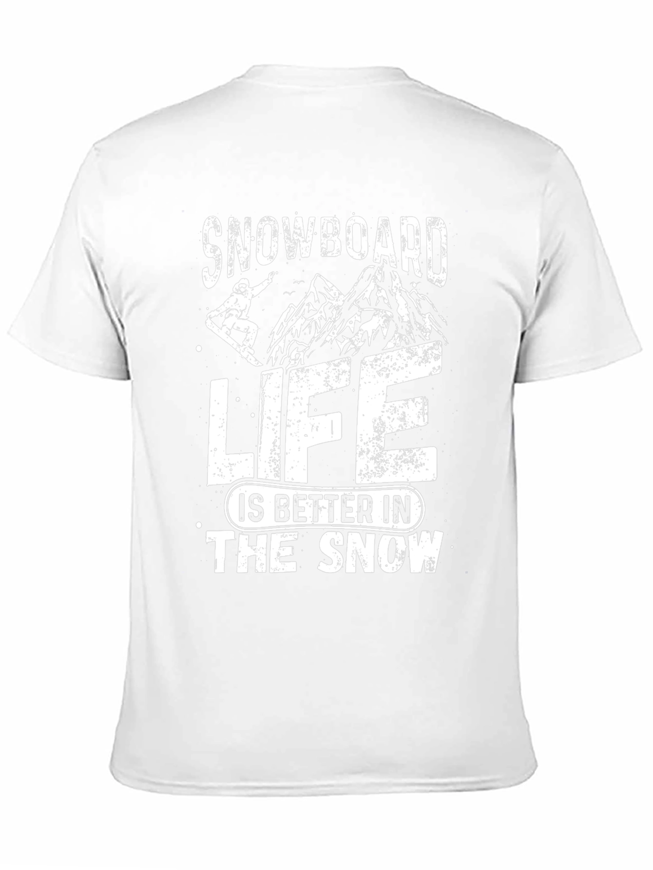 Snowboard Life T-Shirt - Winter Sports Apparel