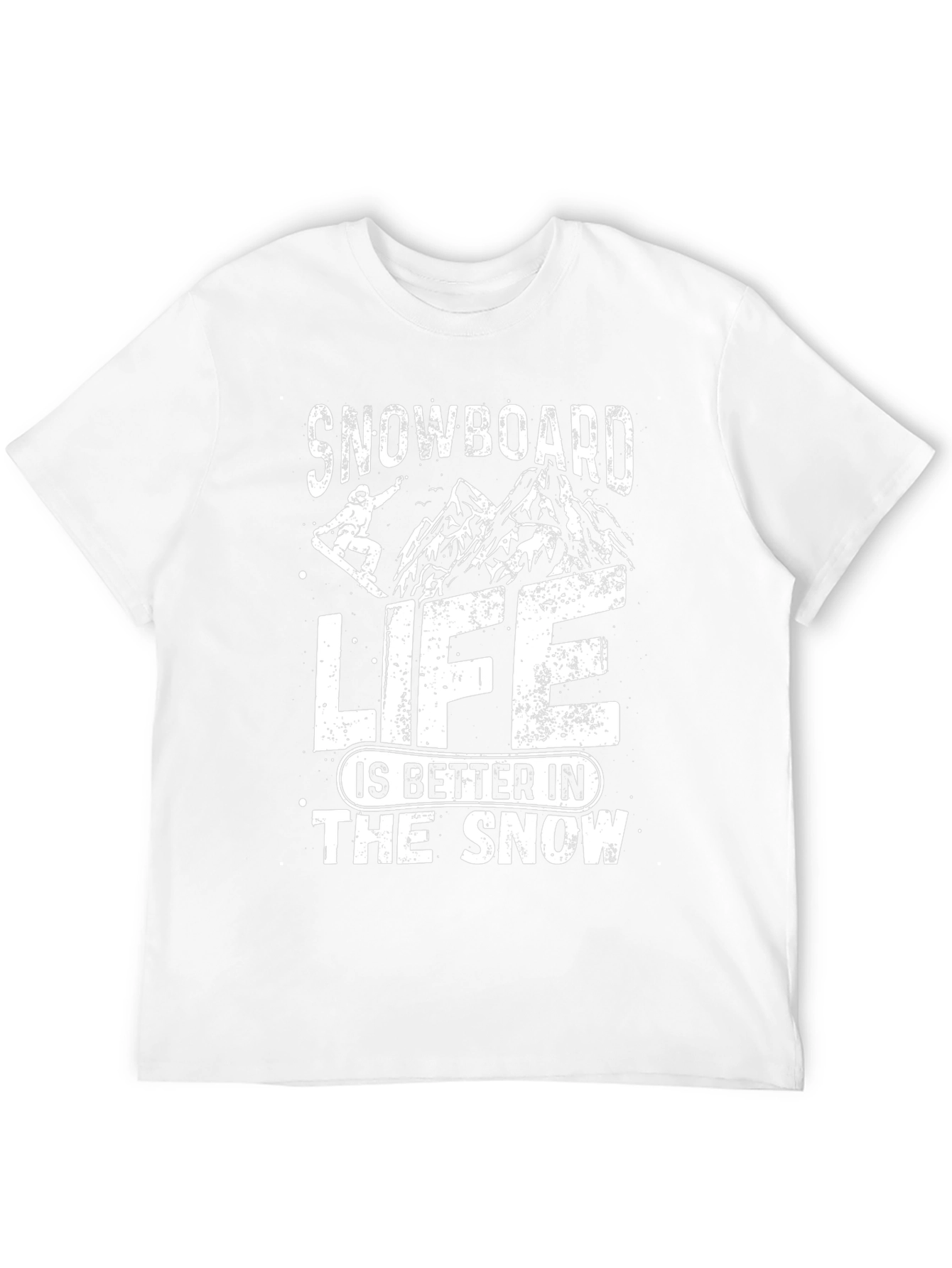 Snowboard Life T-Shirt - Winter Sports Apparel