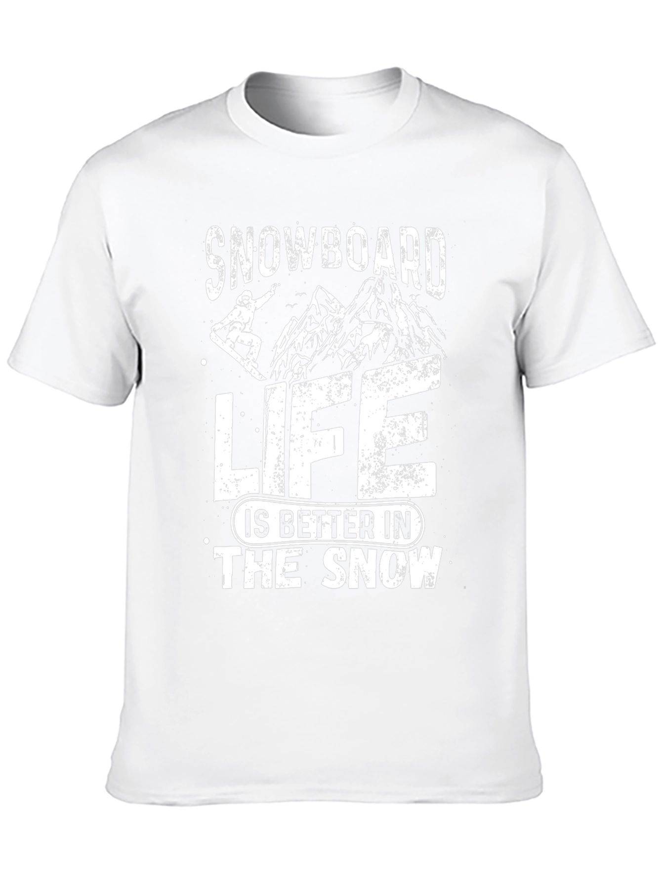 Snowboard Life T-Shirt - Winter Sports Apparel