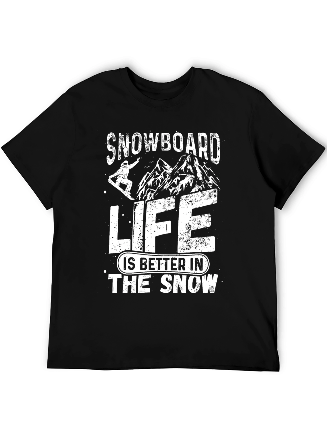 Snowboard Life T-Shirt - Winter Sports Apparel