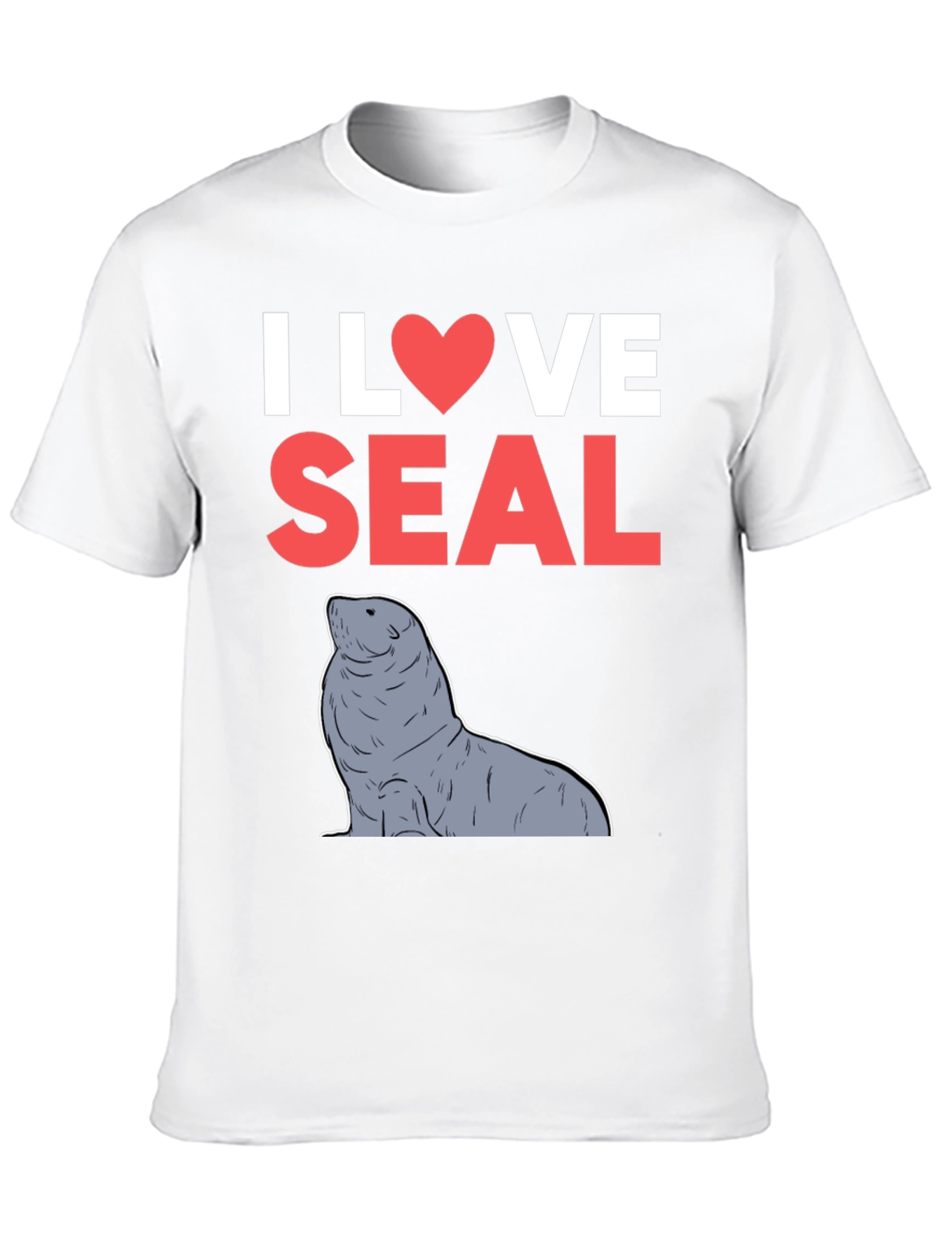 I Love Seal Graphic T-Shirt