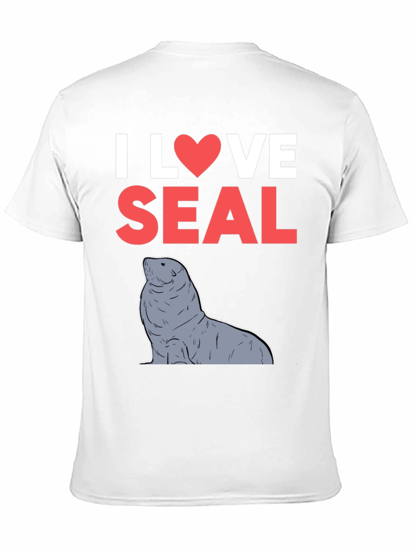 I Love Seal Graphic T-Shirt