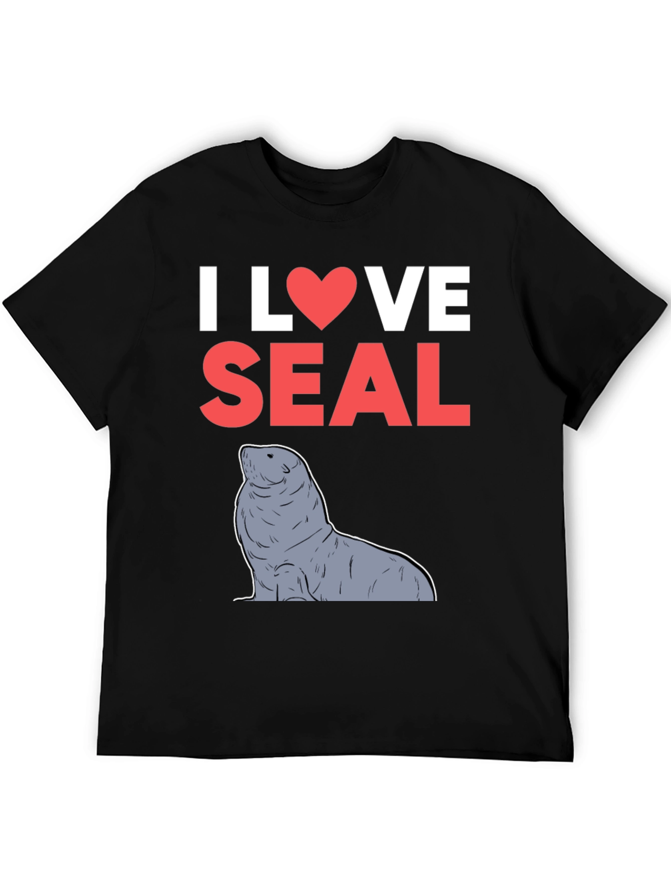 I Love Seal Graphic T-Shirt
