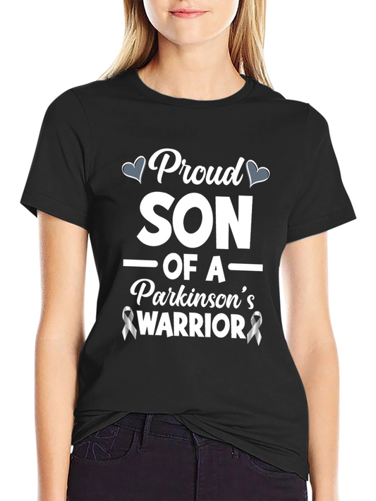 Proud Son Parkinsons Warrior T-Shirt