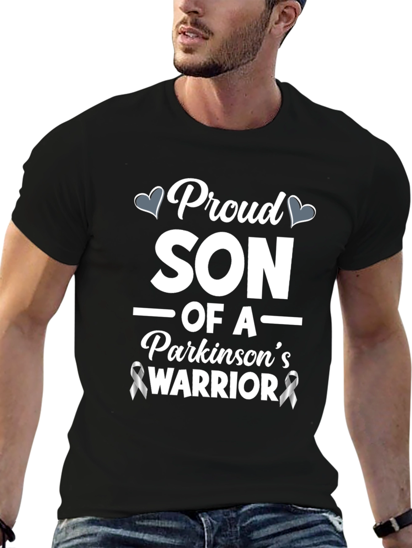 Proud Son Parkinsons Warrior T-Shirt
