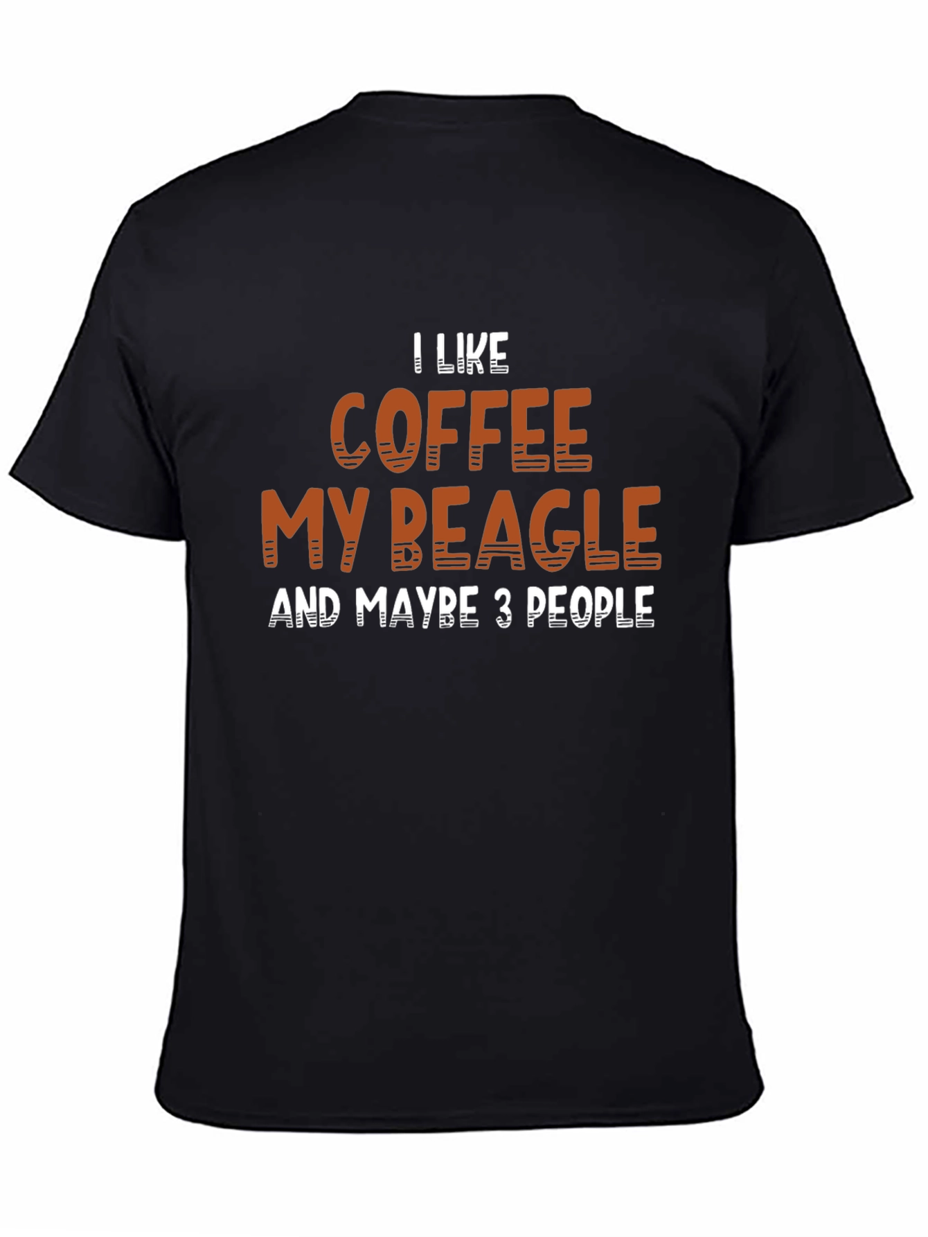 Coffee Beagle Funny Graphic T-Shirt