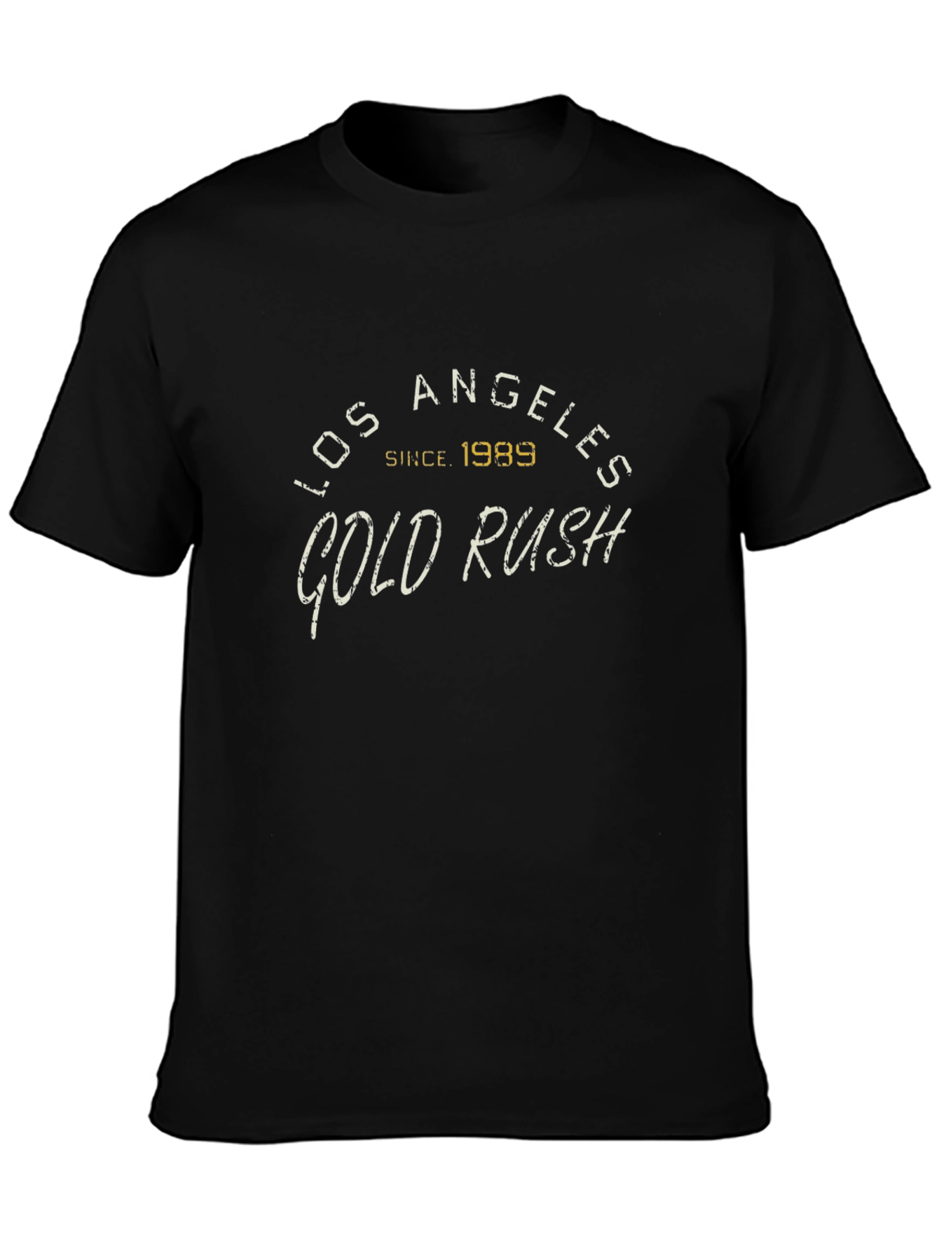 Los Angeles Gold Rush Graphic Tee - Black