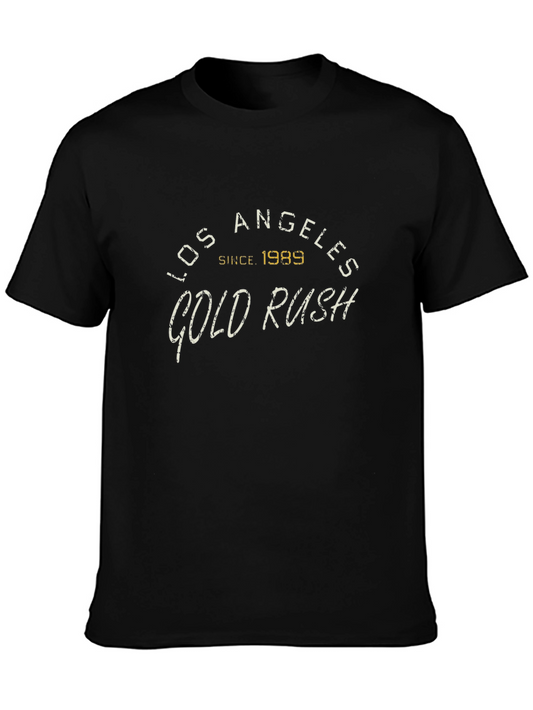 Los Angeles Gold Rush Graphic Tee - Black