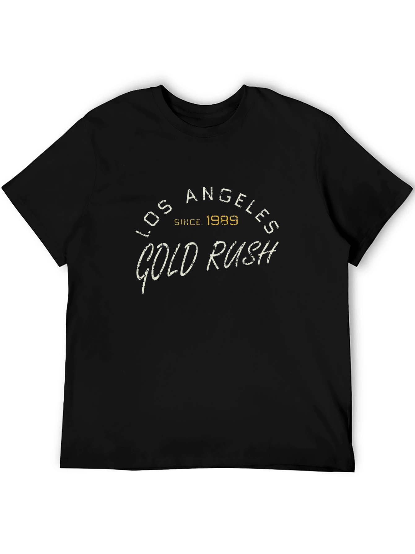Los Angeles Gold Rush Graphic Tee - Black