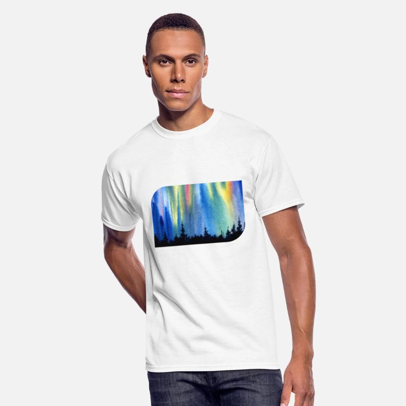 Aurora Borealis Forest Polar Lights