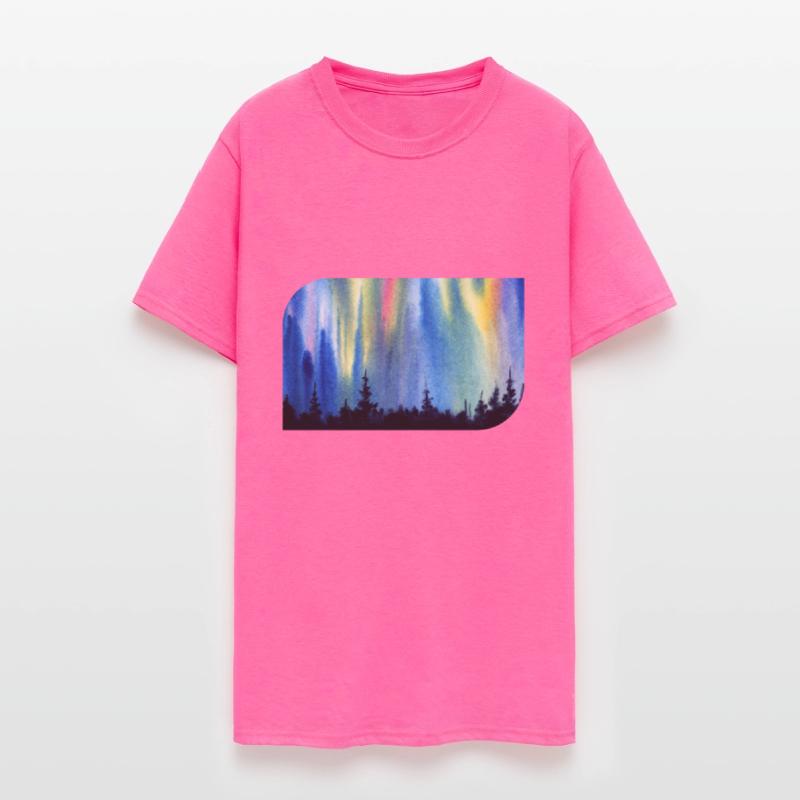 Aurora Borealis Forest Polar Lights