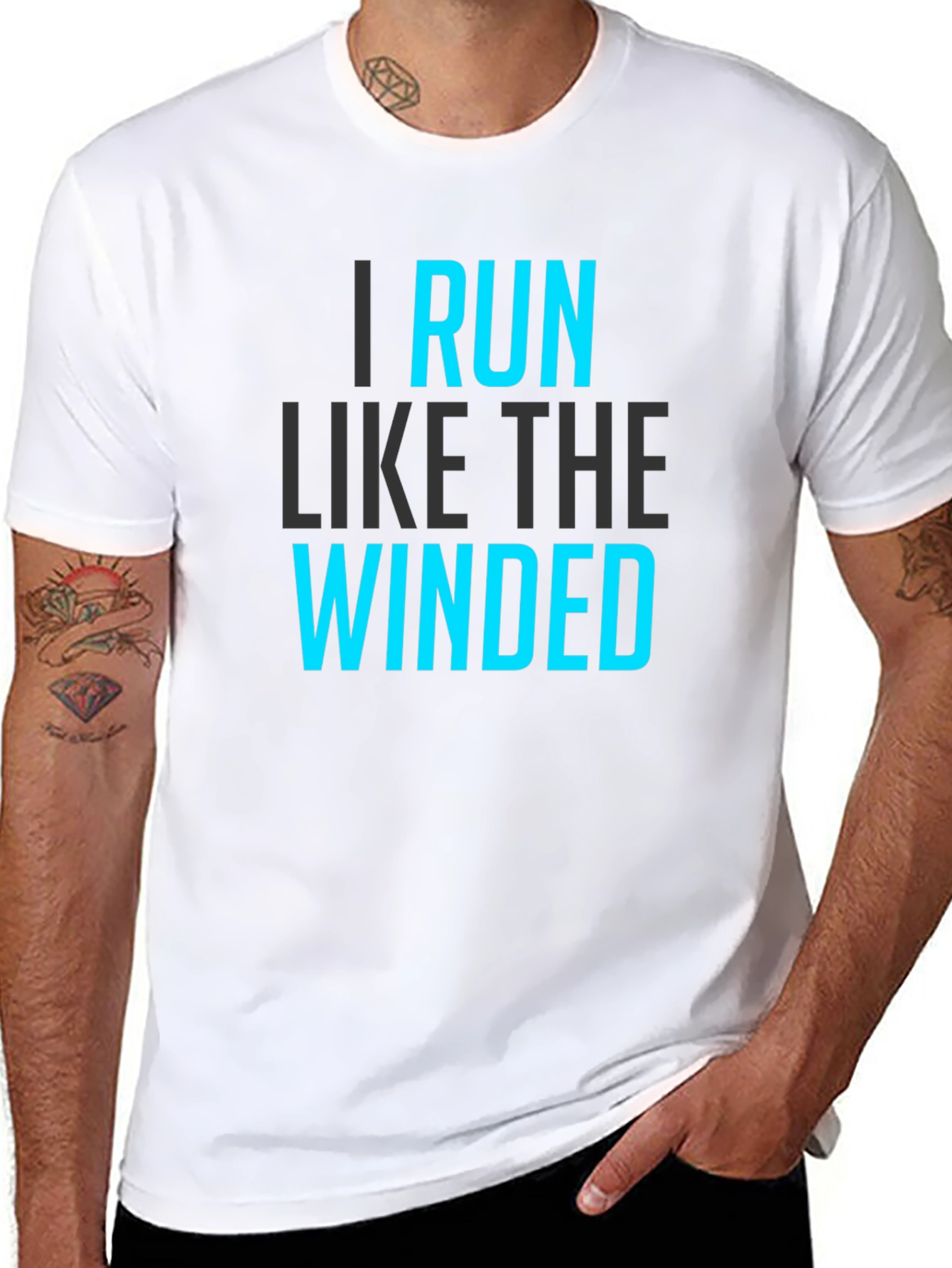 I Run Like The Winded Graphic T-Shirt