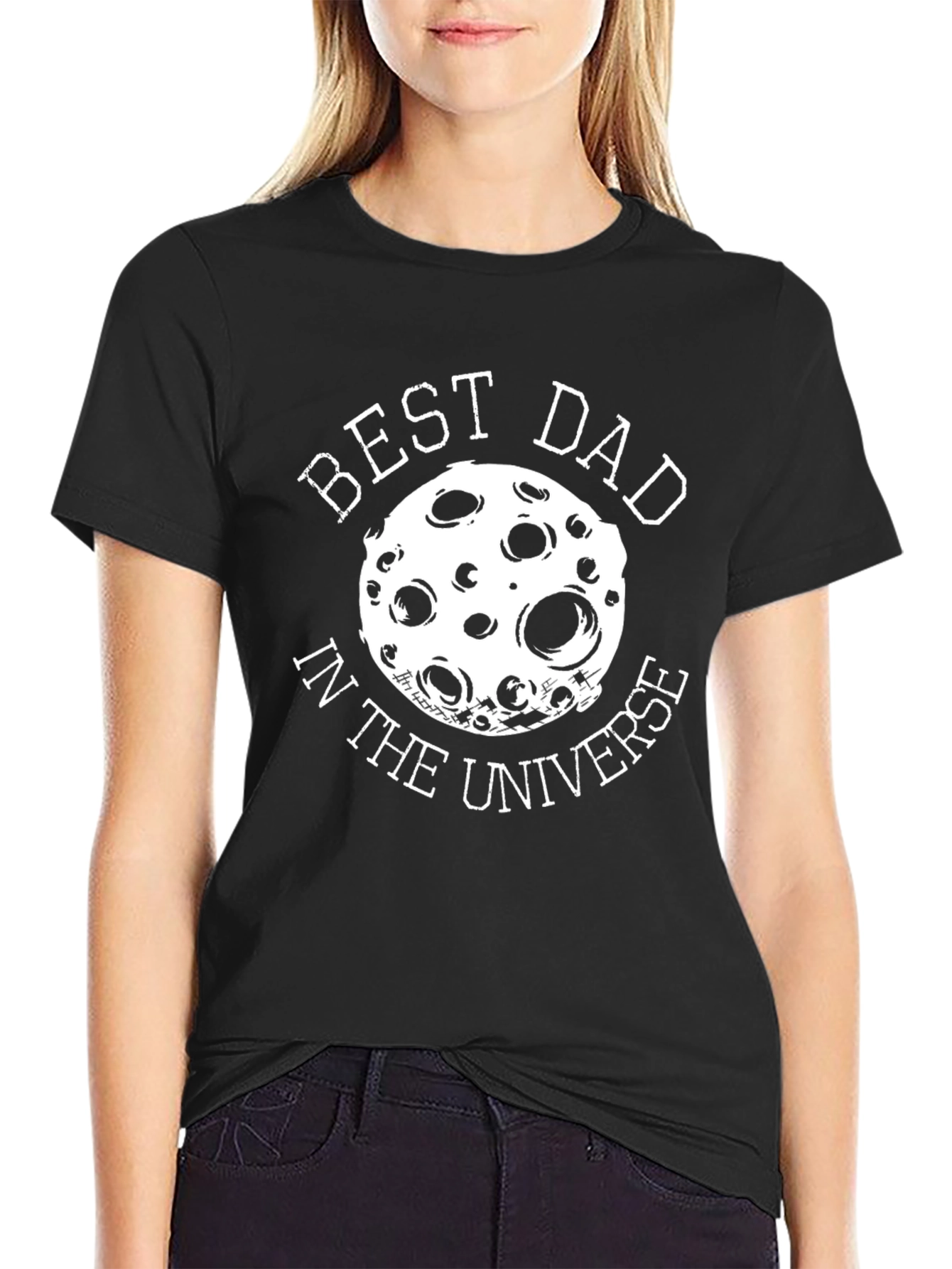 Best Dad in the Universe Graphic T-Shirt