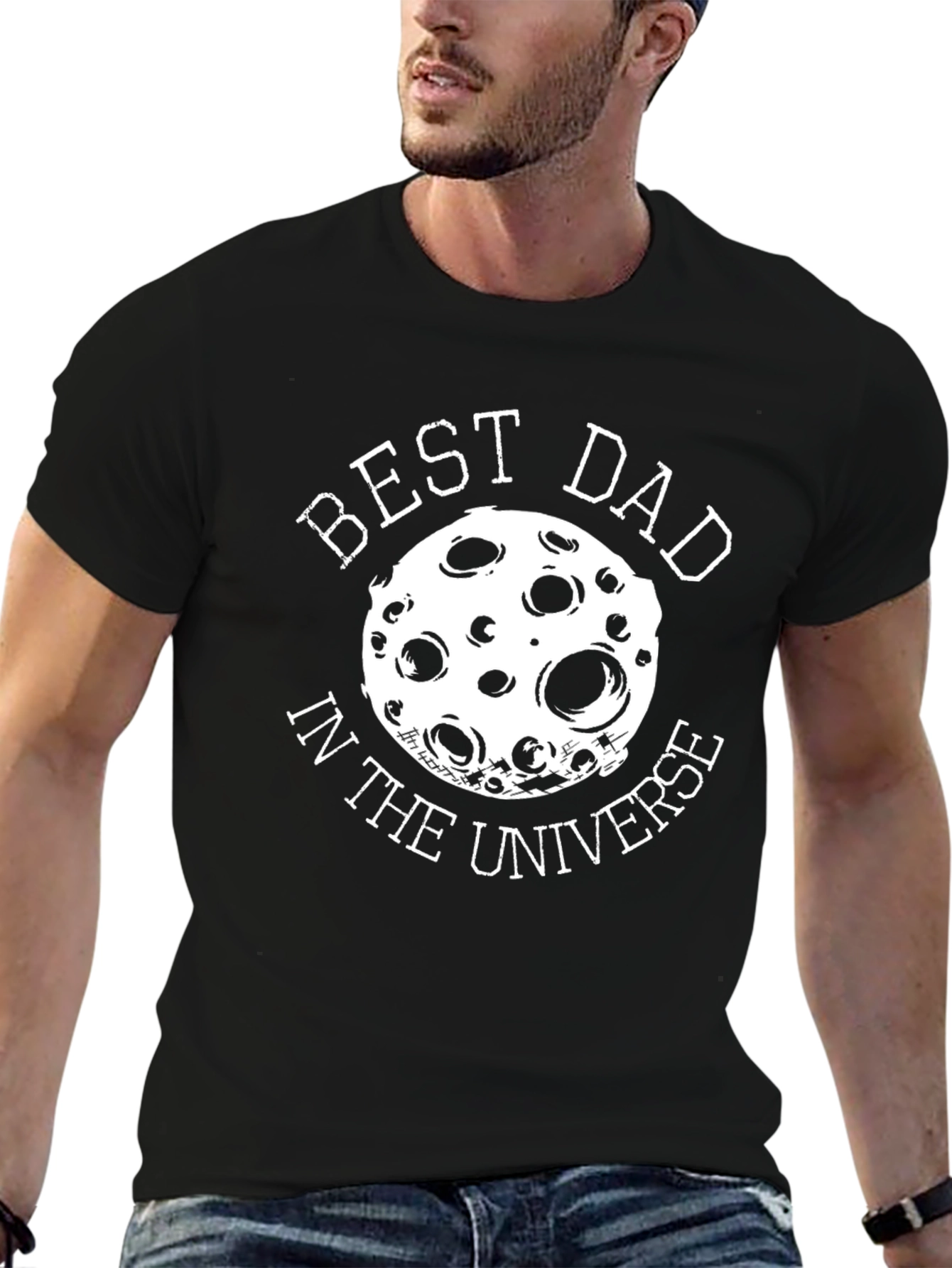 Best Dad in the Universe Graphic T-Shirt