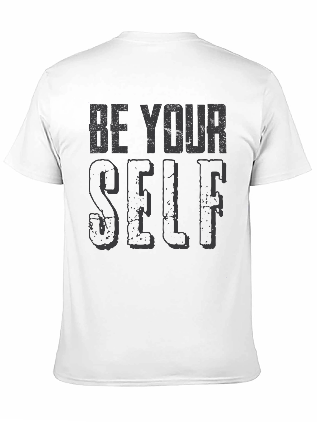 Be Yourself Graphic Tee - Black
