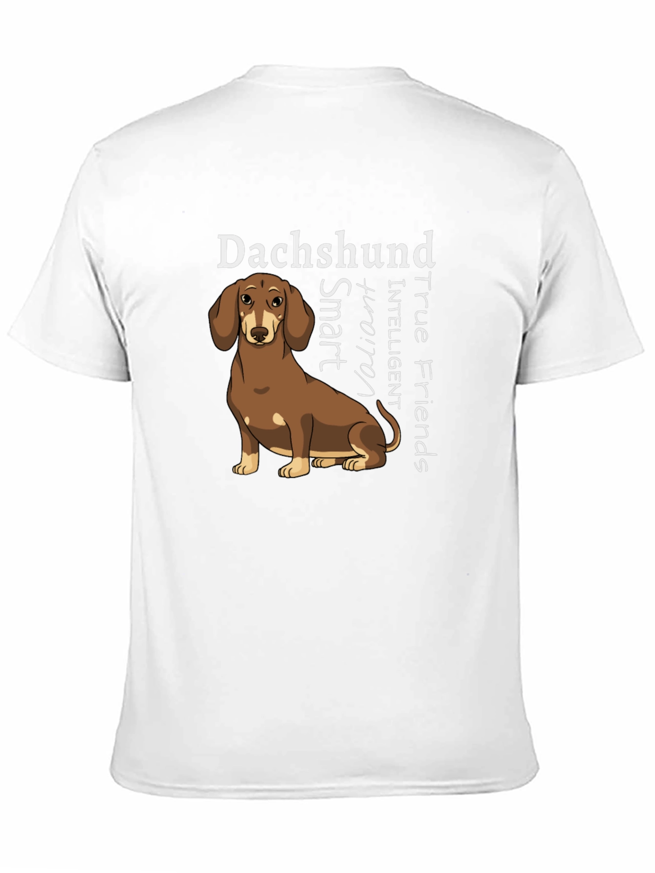 Dachshund True Friends Graphic Tee