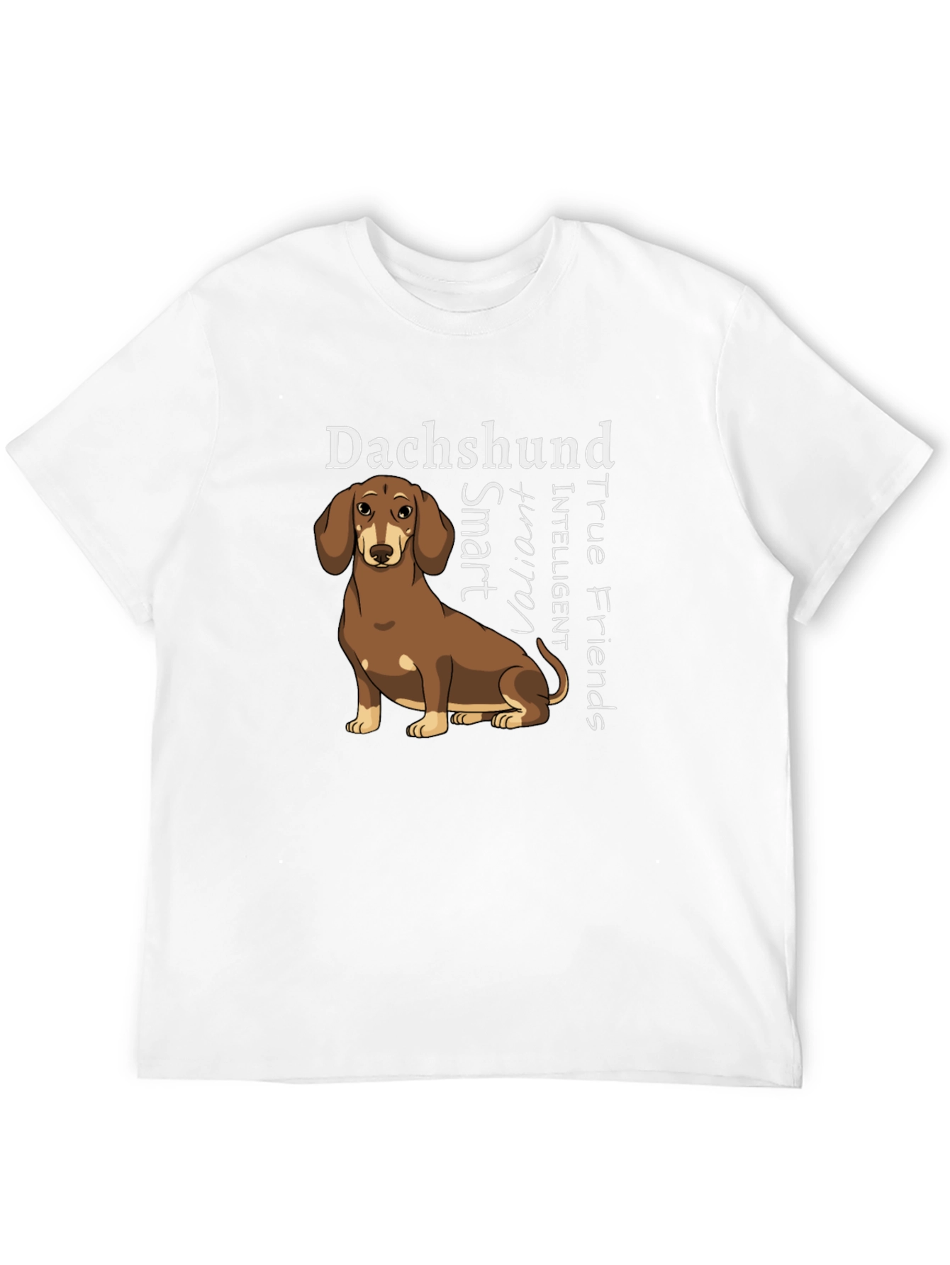 Dachshund True Friends Graphic Tee