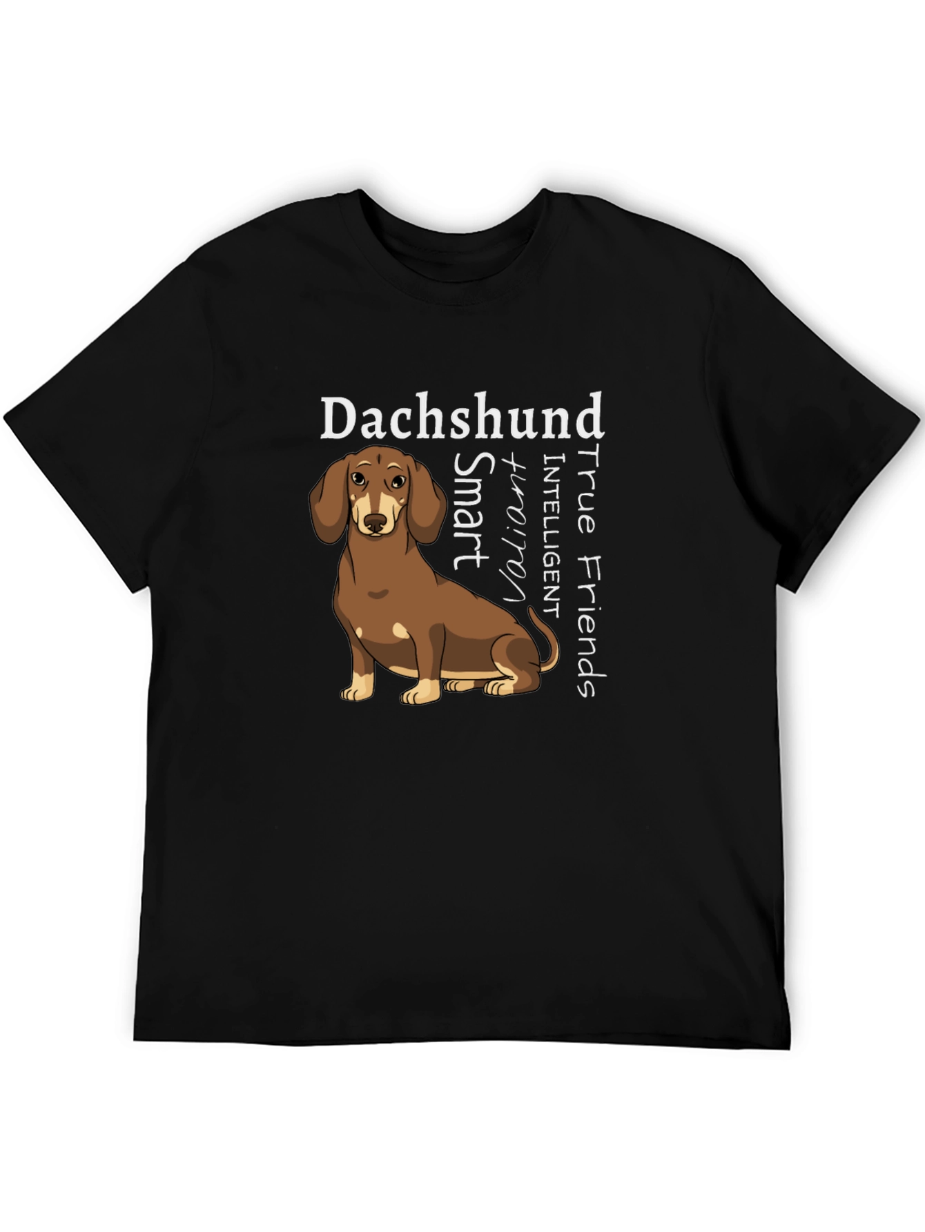 Dachshund True Friends Graphic Tee