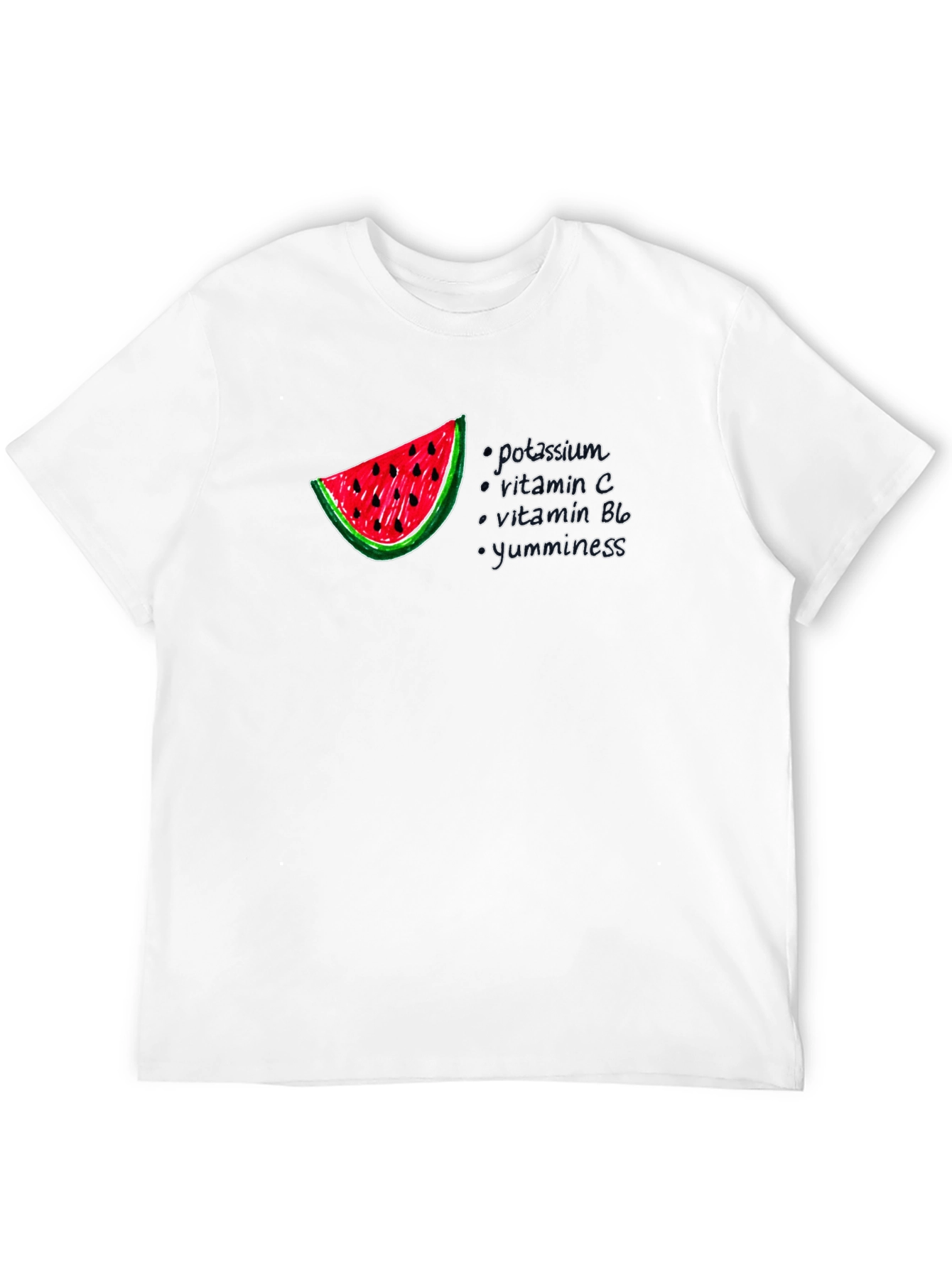 Watermelon Nutrients Graphic T-Shirt