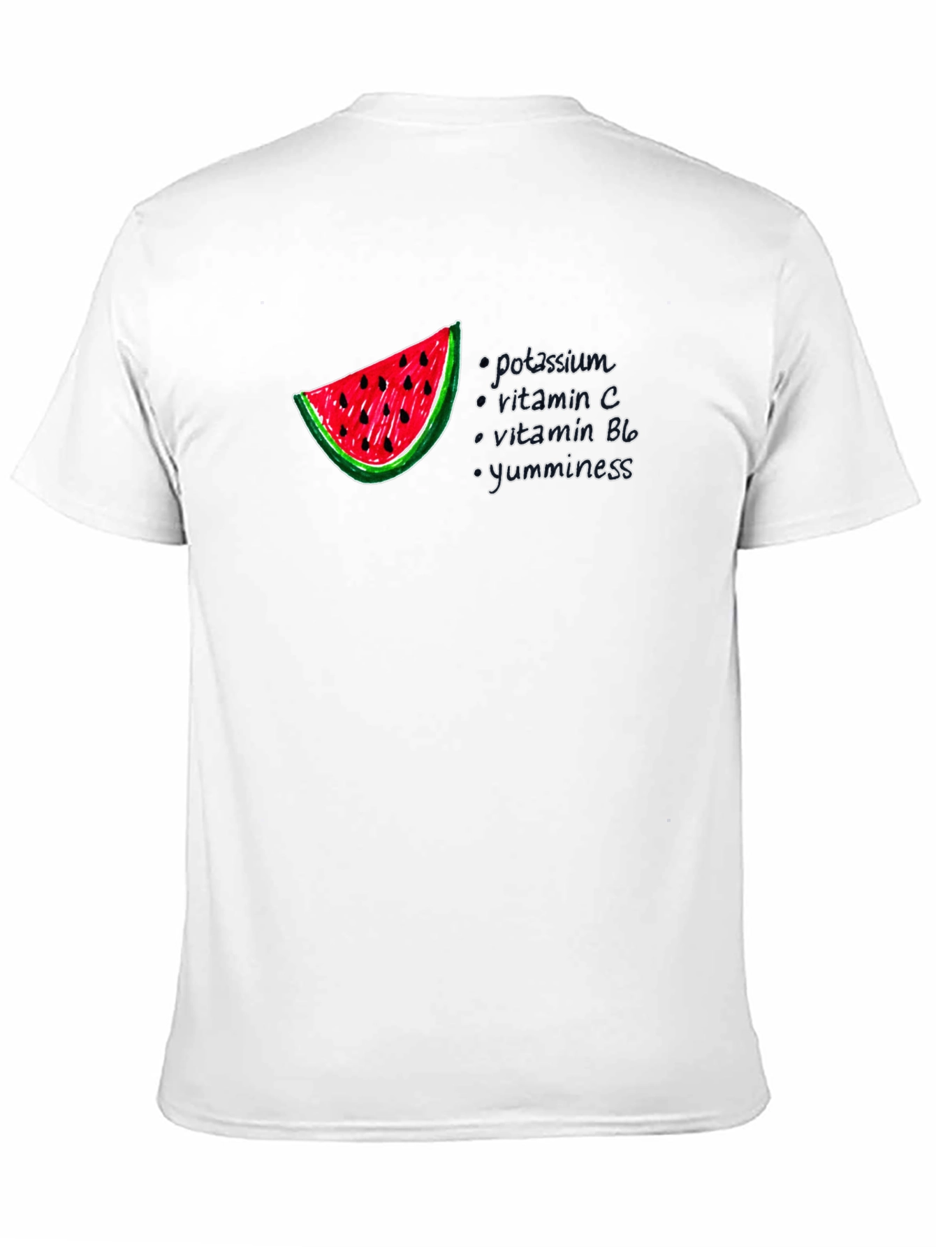 Watermelon Nutrients Graphic T-Shirt