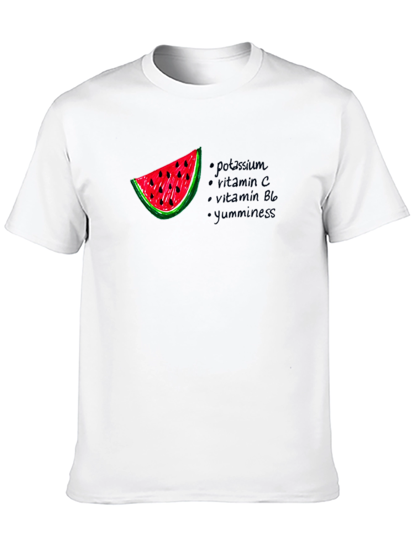 Watermelon Nutrients Graphic T-Shirt