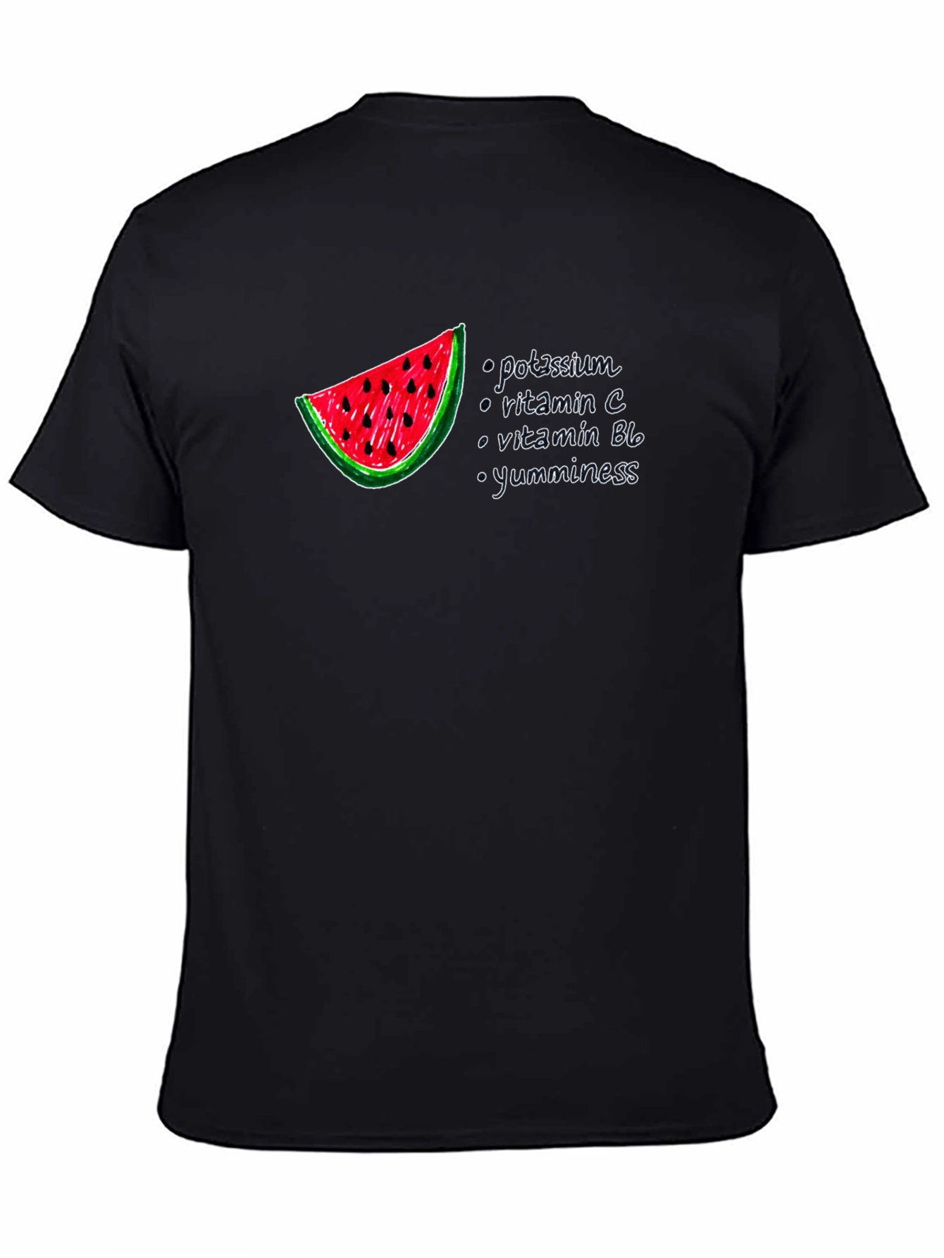 Watermelon Nutrients Graphic T-Shirt
