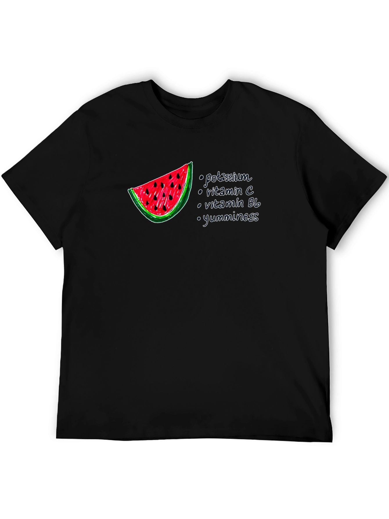 Watermelon Nutrients Graphic T-Shirt