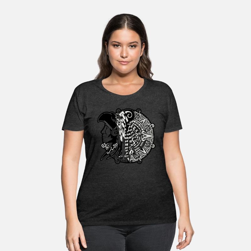 Aztec Head With Mayan Calendar