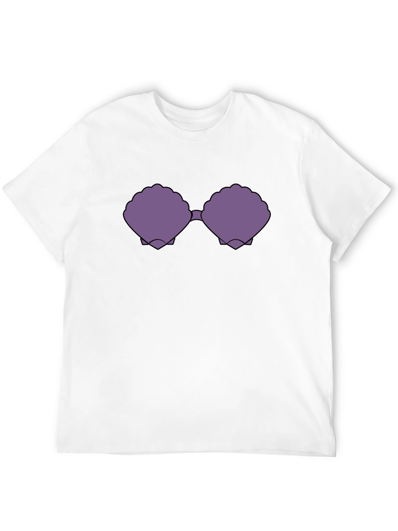 Ariel Shell Bra Graphic T-Shirt