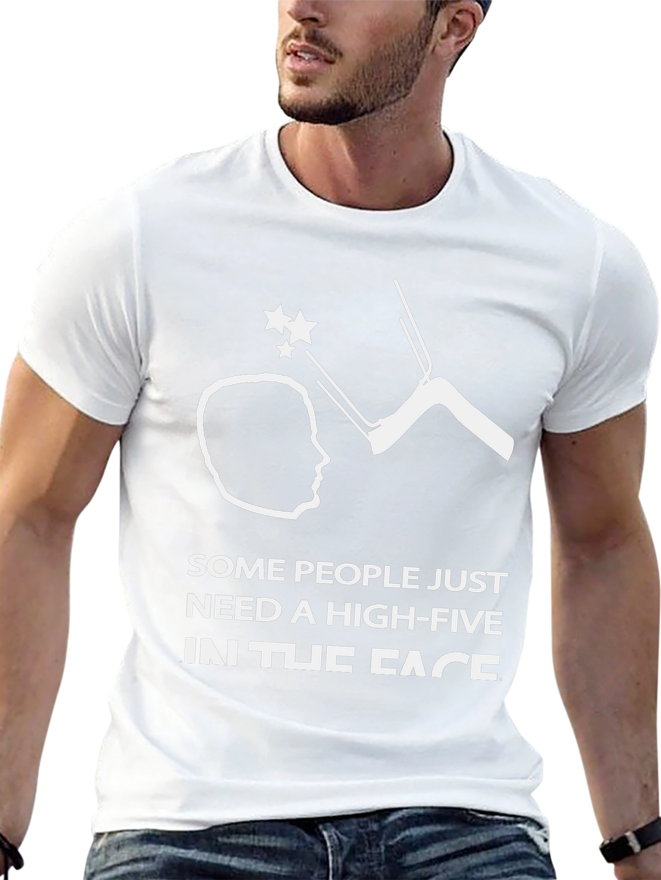 High-Five in the Face Graphic Tee