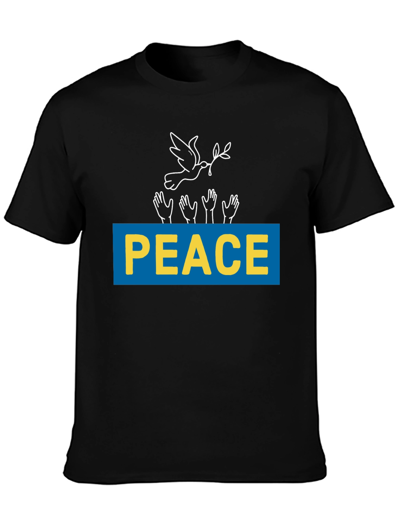 Peace for Ukraine Graphic T-Shirt