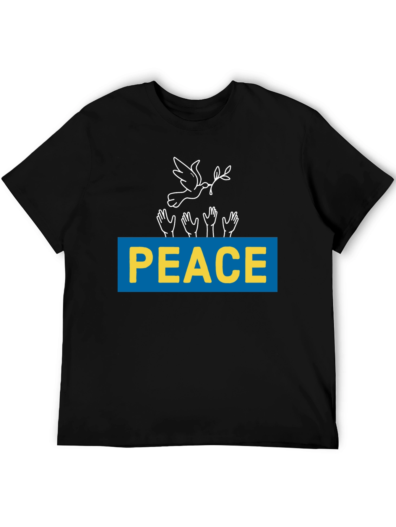 Peace for Ukraine Graphic T-Shirt