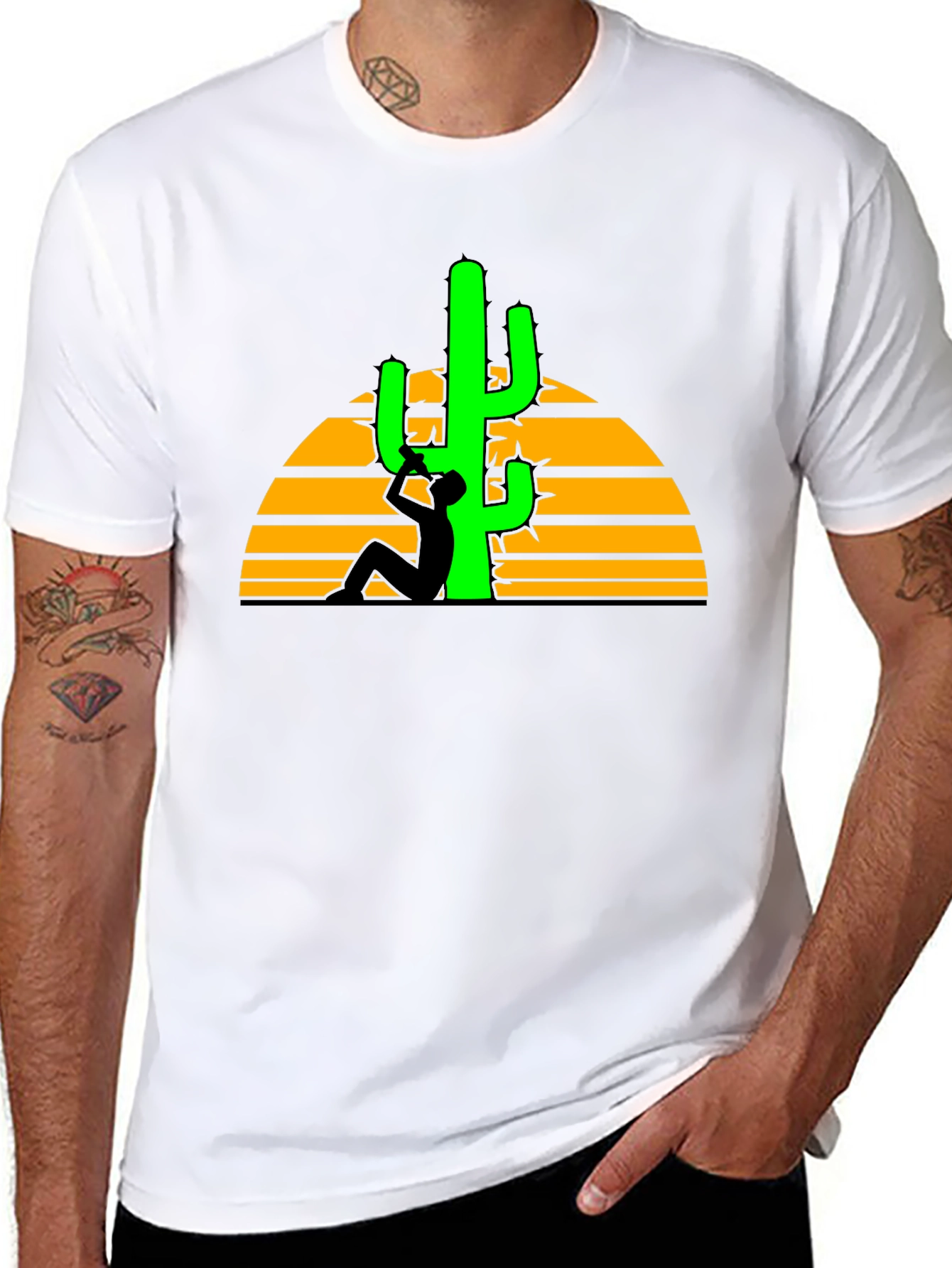 Cactus Siesta Graphic Tee - Desert Humor