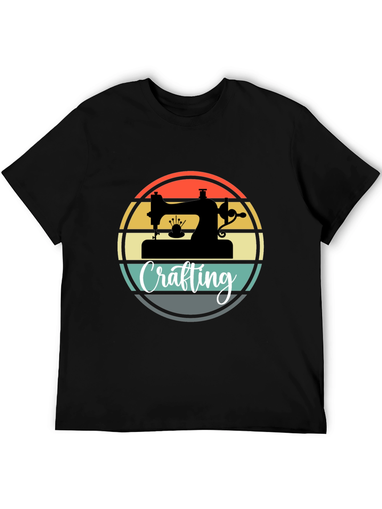 Crafting Sewing Machine Graphic Tee
