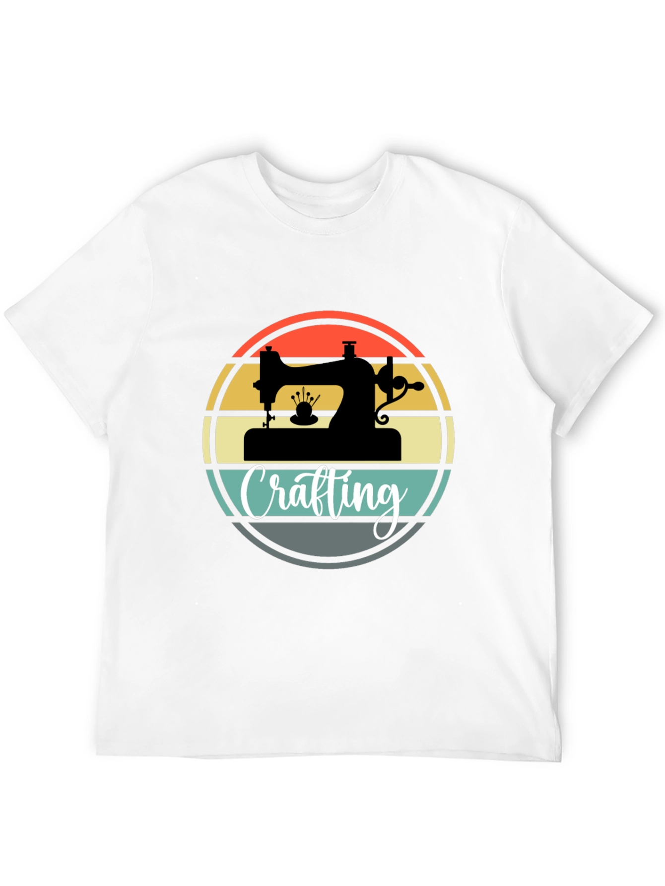 Crafting Sewing Machine Graphic Tee