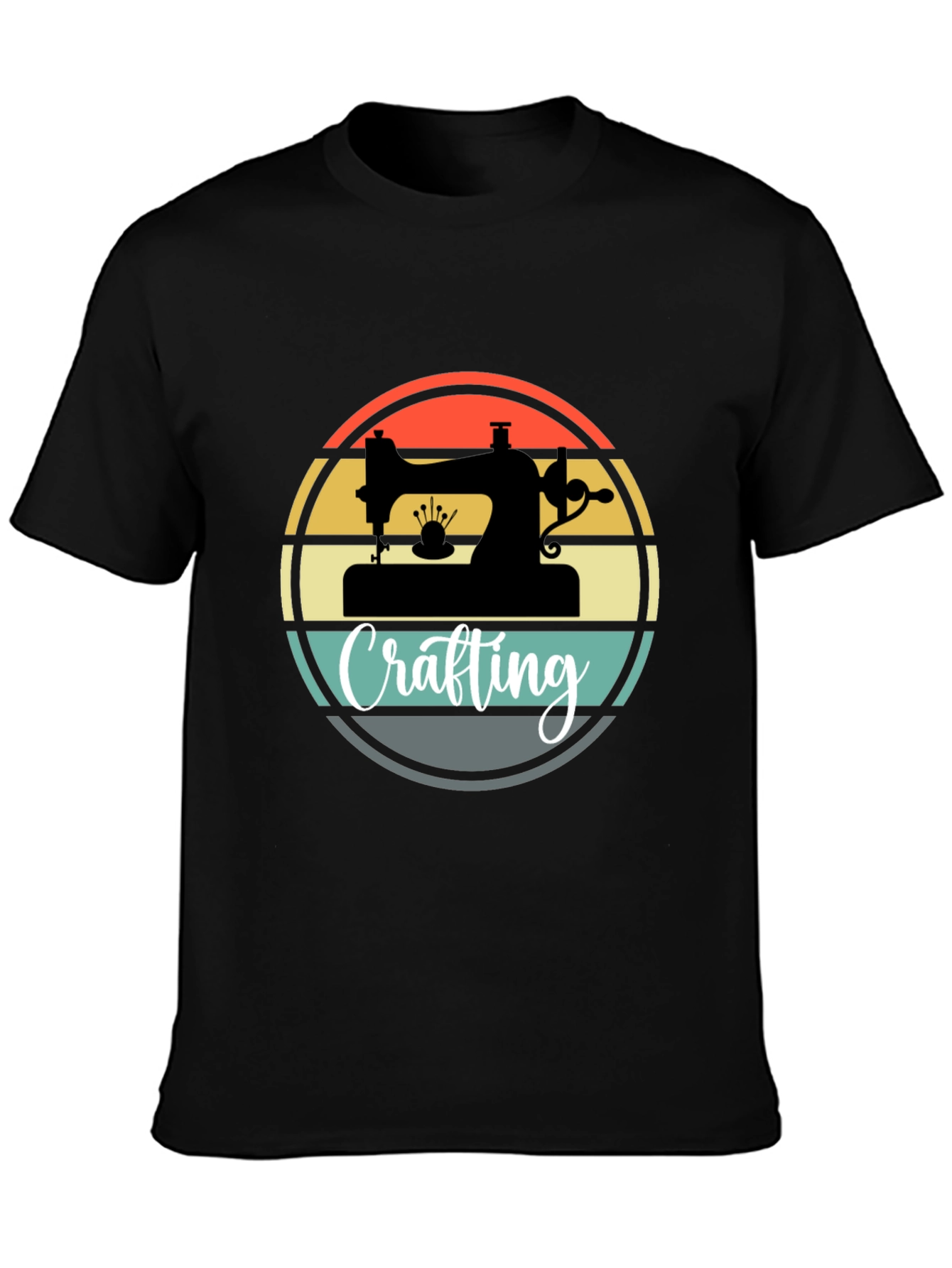 Crafting Sewing Machine Graphic Tee