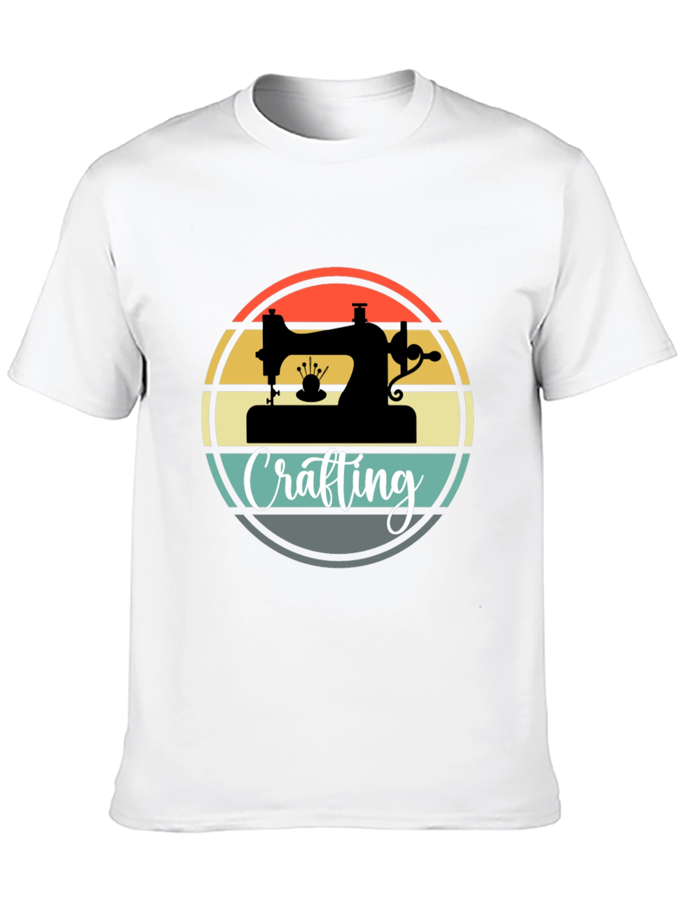 Crafting Sewing Machine Graphic Tee