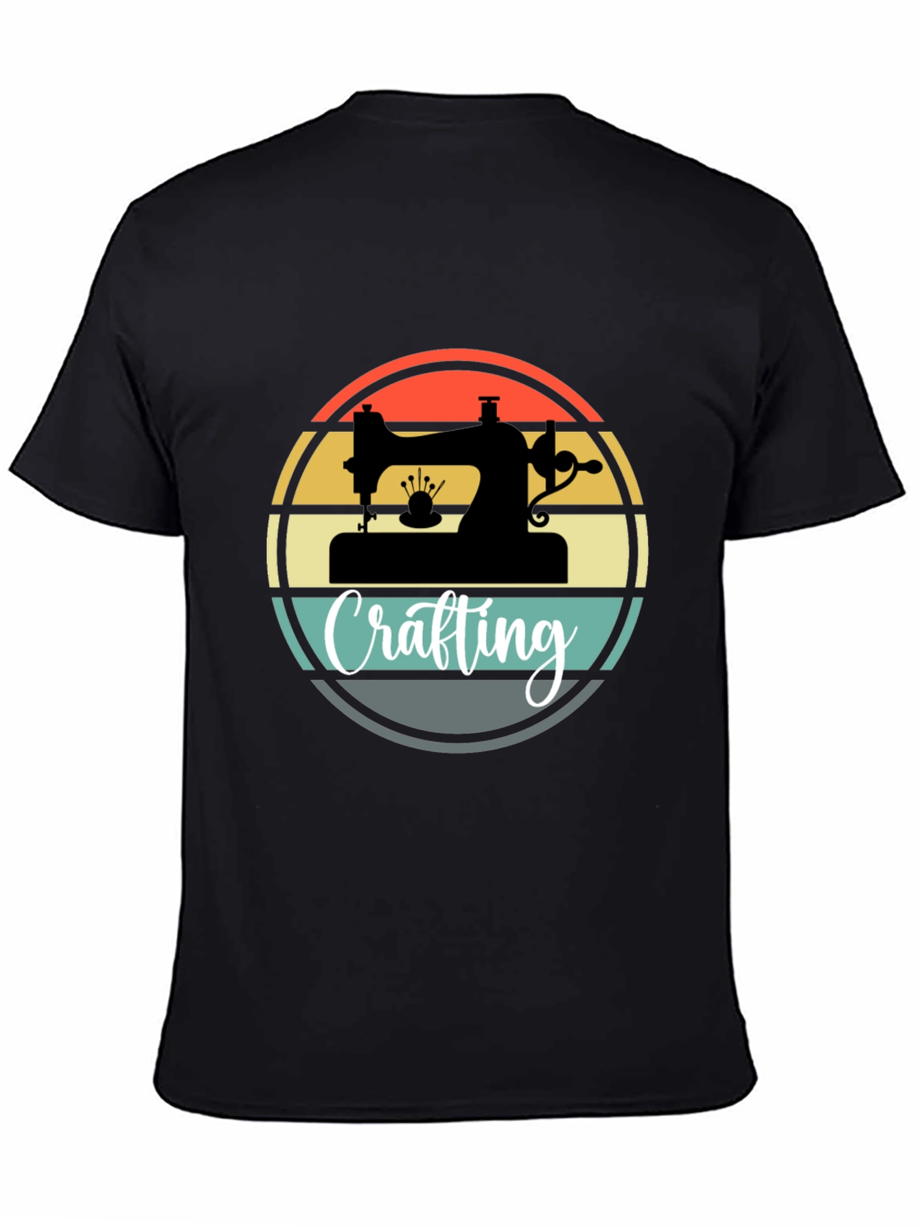 Crafting Sewing Machine Graphic Tee