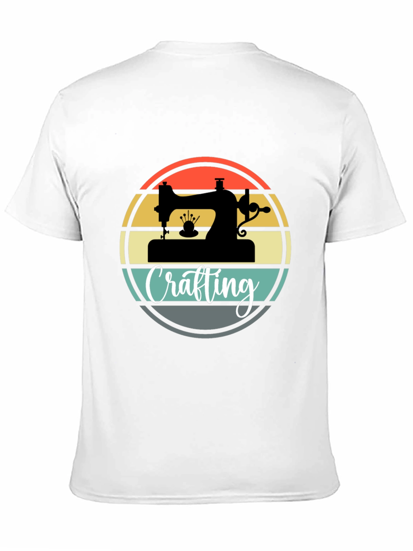 Crafting Sewing Machine Graphic Tee