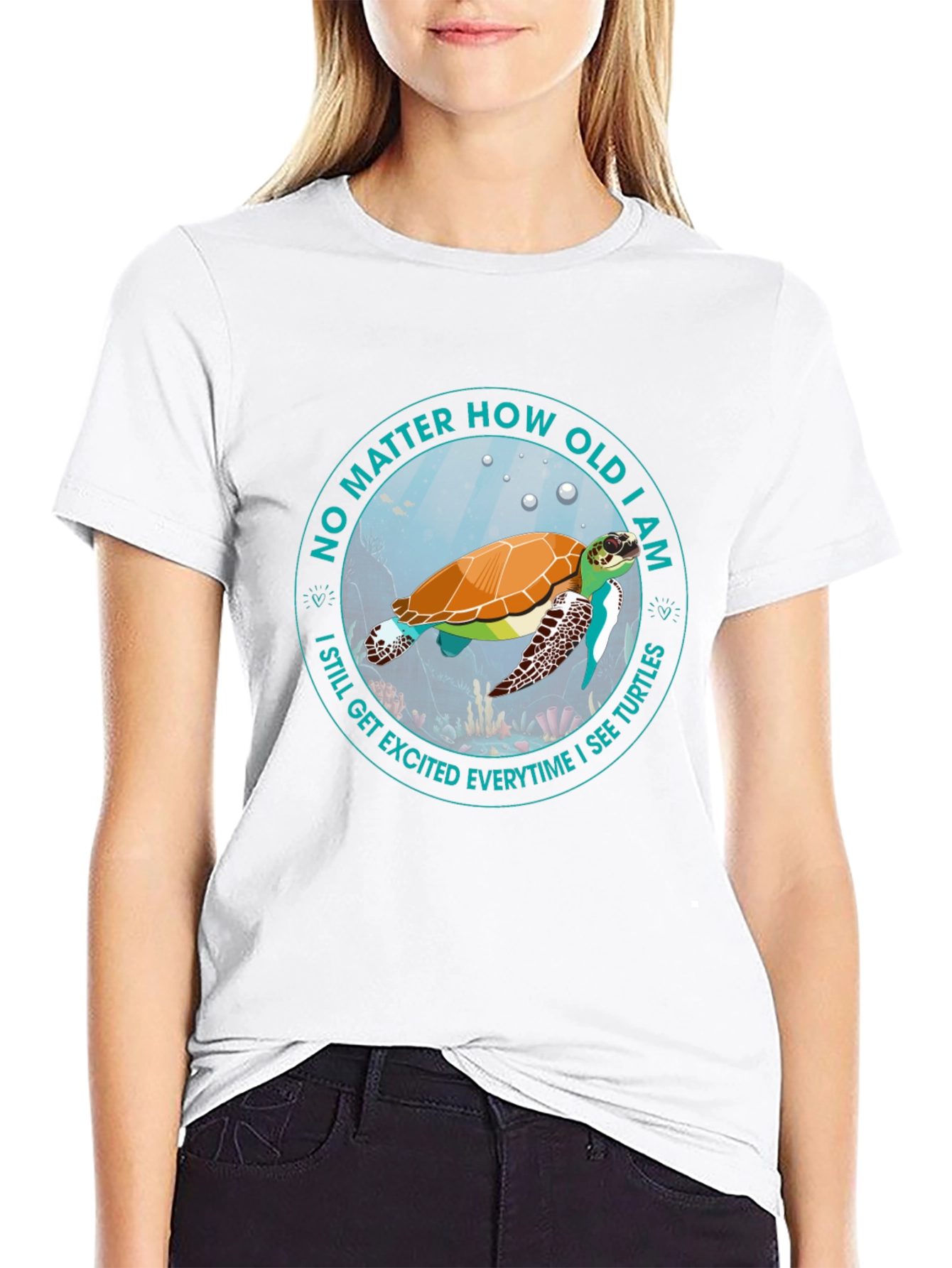 Turtle Lover T-Shirt: No Matter How Old I Am
