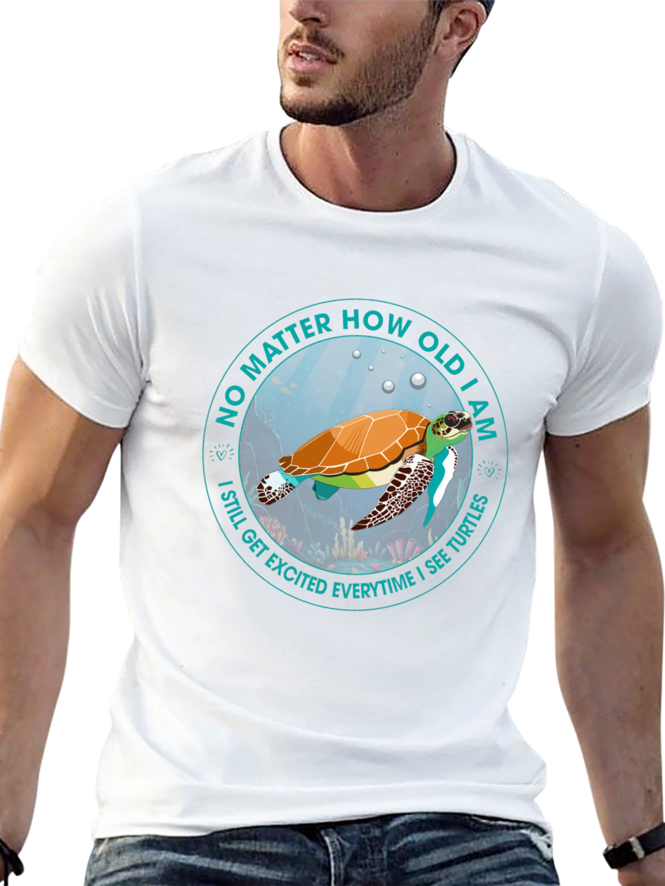 Turtle Lover T-Shirt: No Matter How Old I Am