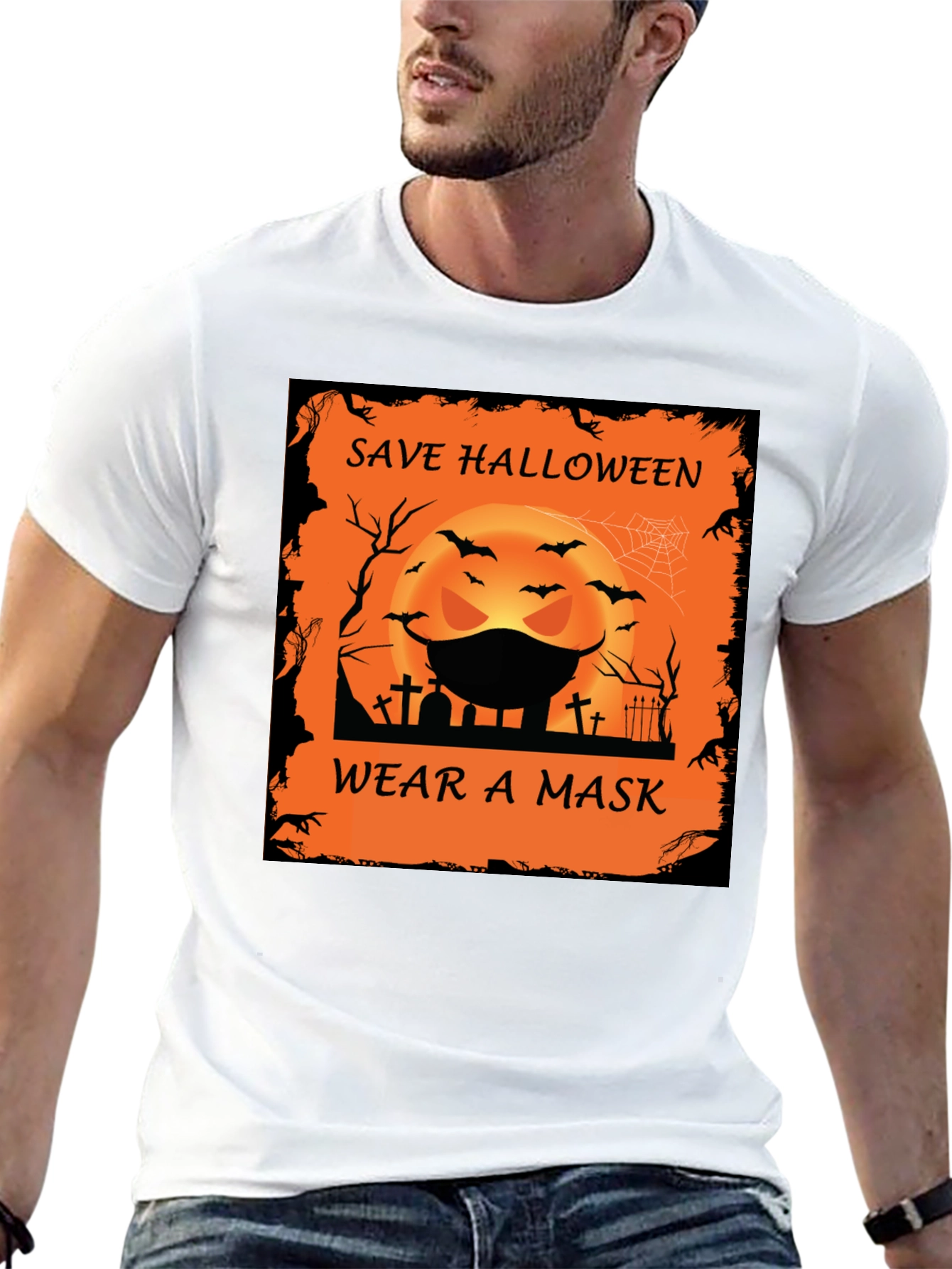 Save Halloween Wear a Mask T-Shirt